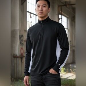 NWT ADIDAS MEN'S CLIMAWARMTH  2 LAYERING 1/4 ZIP PULLOVER medium